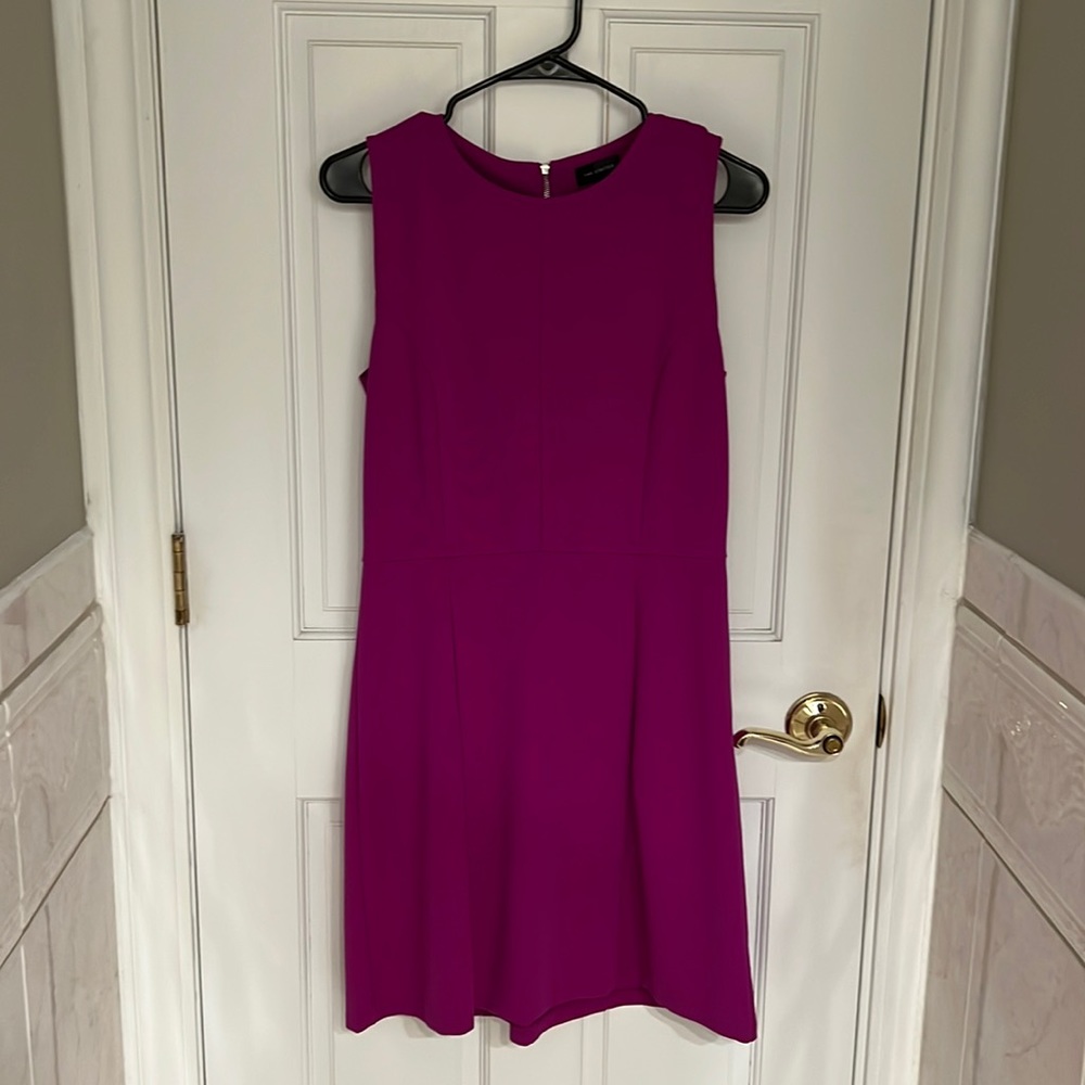 Fuchsia knee length dress